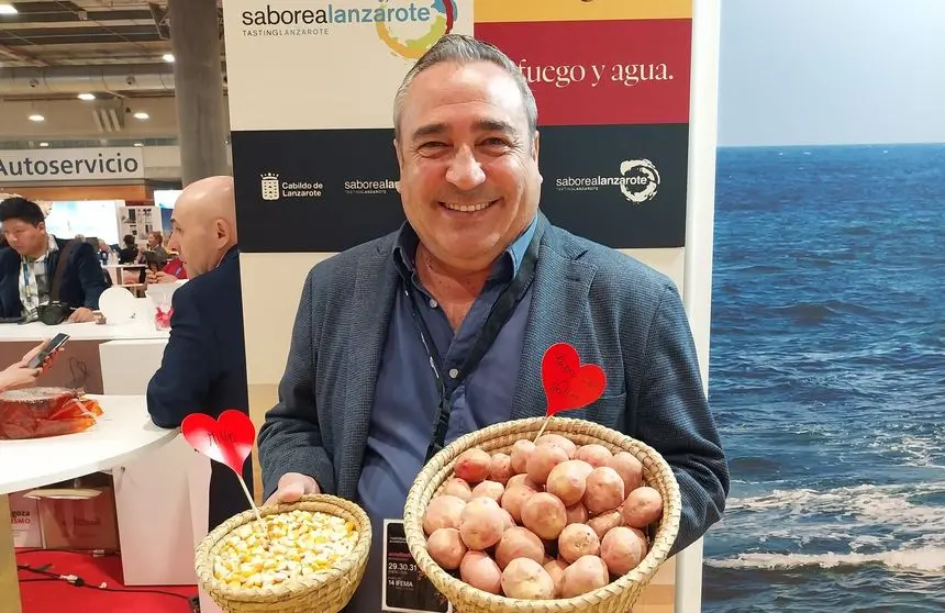Ángel Vázquez, consejero delegado de los Centros de Arte, Cultura y Turismo del Cabildo de Lanzarote.