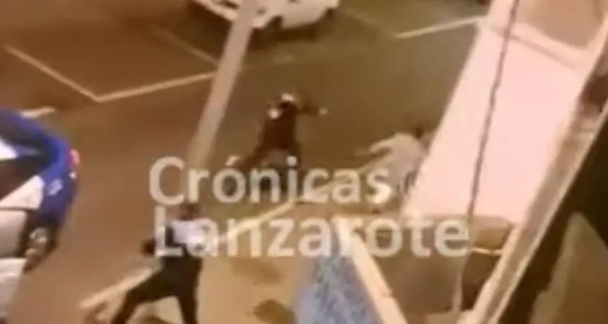 Imagen captada por el vecino el día que robó en la ibrería.