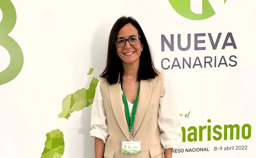 Natalia Santana, diputada de Nueva Canarias-Bloque Canarista.