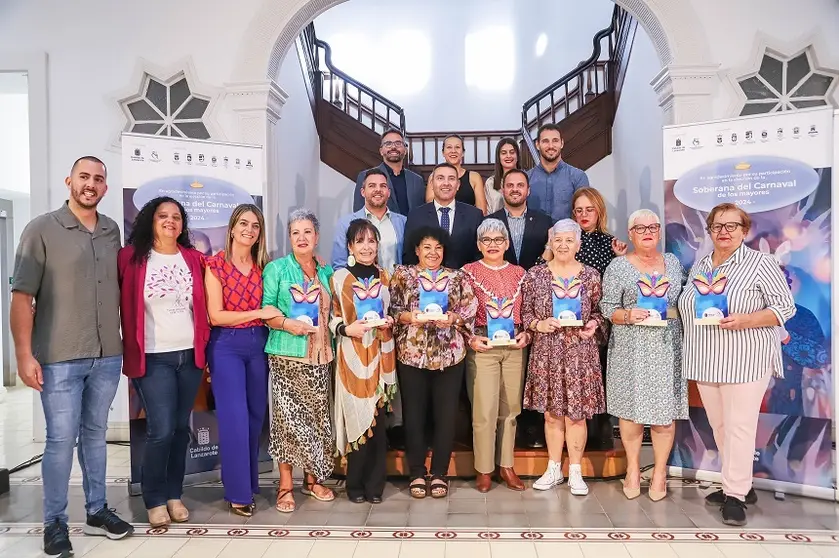 Presentación de la gala del Carnaval de Mayores.