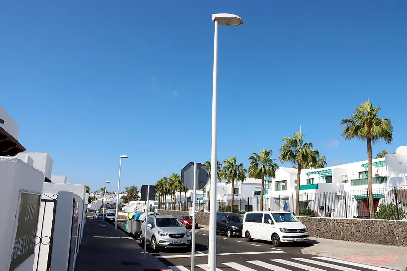 Imagen de una de las instalaciones realizadas en Puerto del Carmen.