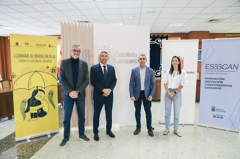 Presentación de la I jornada de la prevención de la conducta suicida.