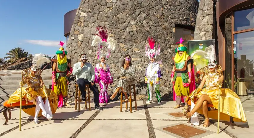 Imagen de la presentación del Carnaval