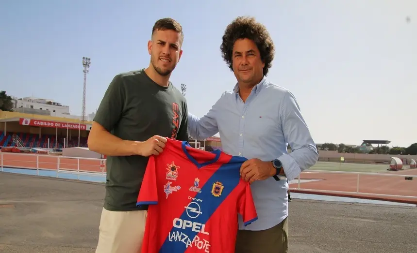 Jorge Canillas junto a Juan Carlos Albuixech.