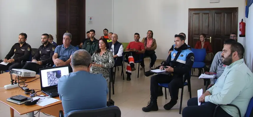 Junta de seguridad del Carnaval de Teguise.