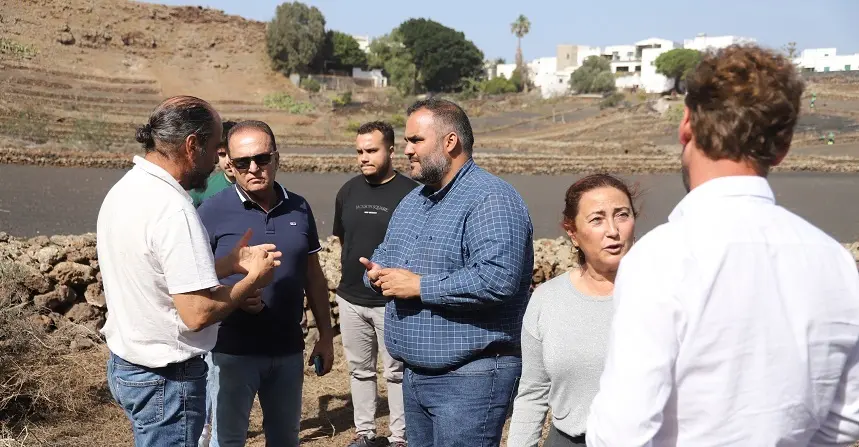 Limpieza de las fincas de Guigua.