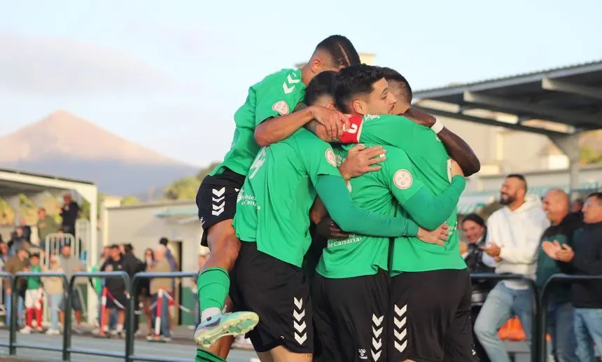Imagen de la celebración de los jugadores del equipo sureño