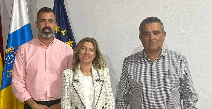 Concejales de CC en Yaiza.