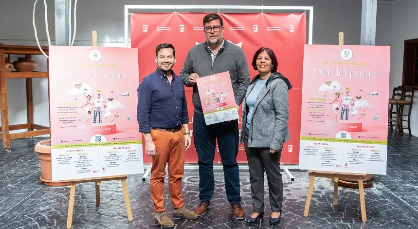 Presentación de la campaña Día del padre San Bartolomé.