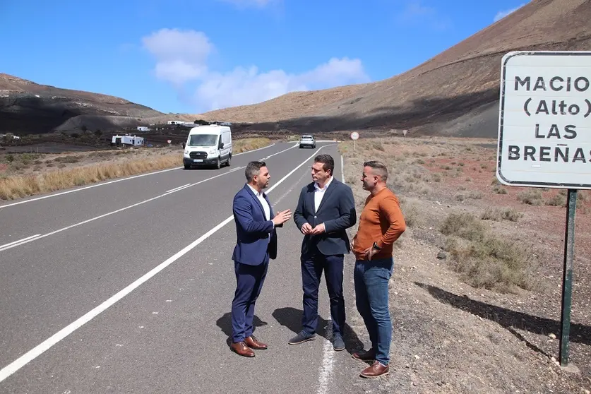 Visita a la carretera de Maciot.
