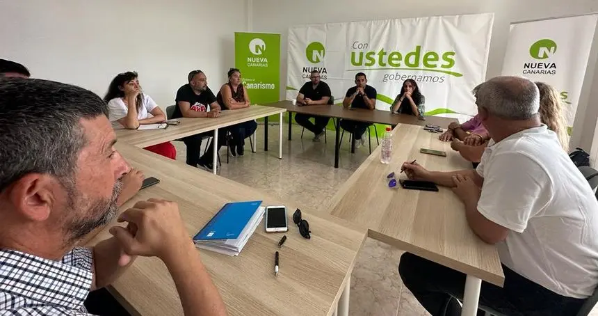 Encuentro de la Ejecutiva insular de Nueva Canarias en Lanzarote