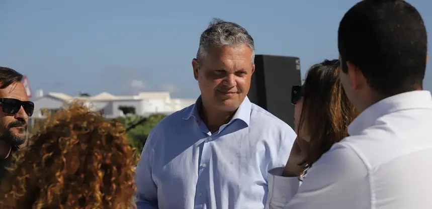 Alfredo Mendoza, portavoz del PSOE en el Ayuntamiento de Arrecife.