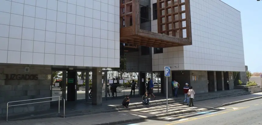 Imagen de archivo de los juzgados de Arrecife.