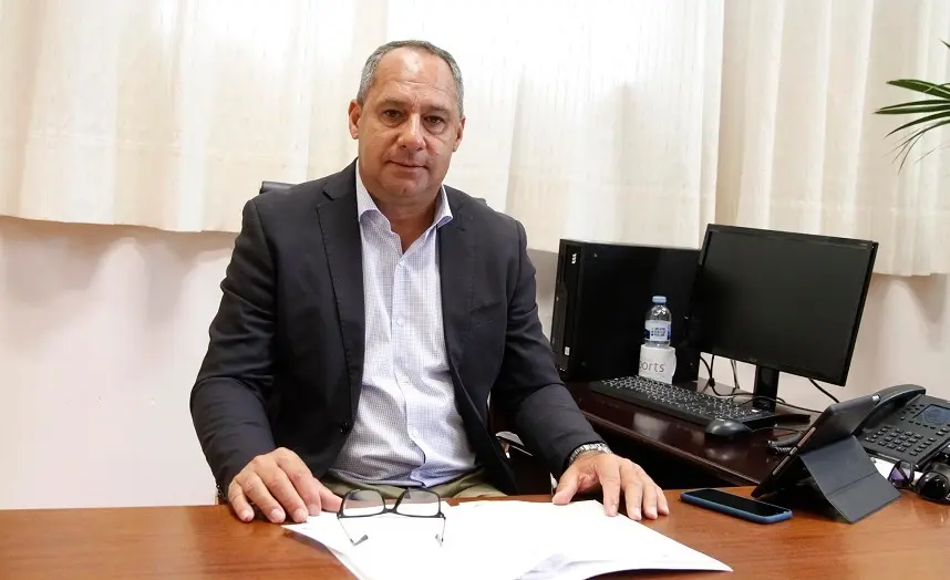 Juan Monzón Consejero deportes del Cabildo.