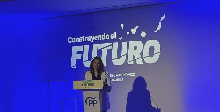 Miriam Vega, presidenta de las Nuevas Generaciones del Partido Popular en Canarias.