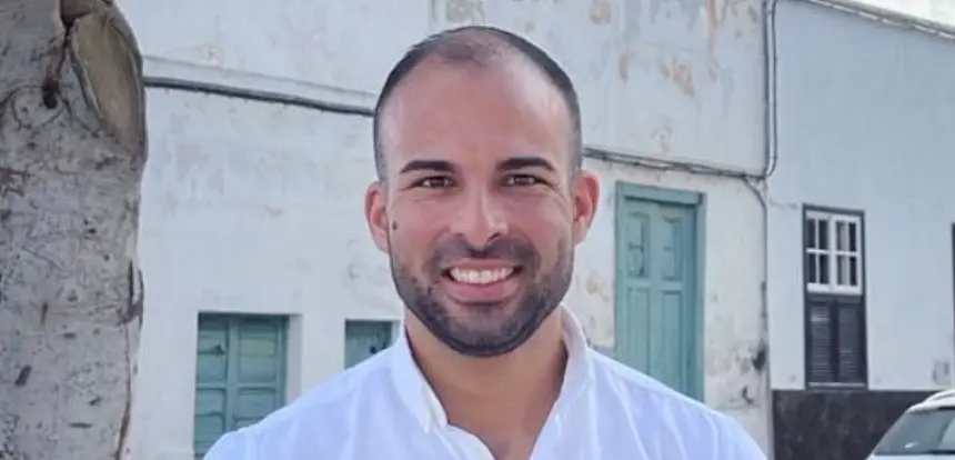 Daniel Medina, concejal del Ayuntamiento de Yaiza.