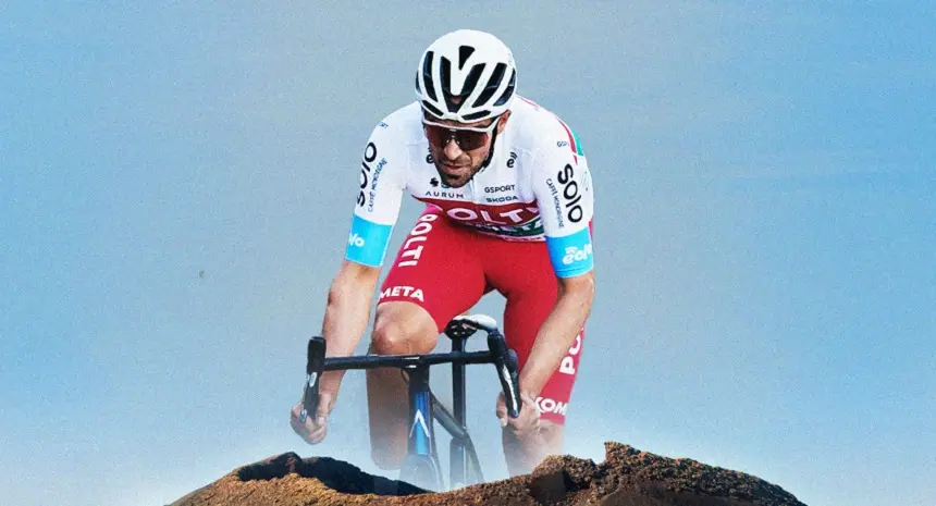 Cartel de la Vuelta Ciclista a Lanzarote.
