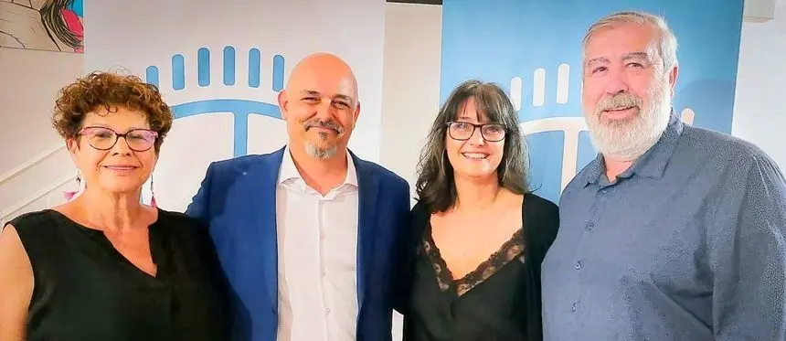 Imagen de los cabezas de lista de la formación en las últimas elecciones municipales.