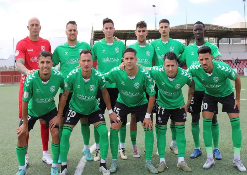 Los jugadores del Yaiza que saltaron al campo