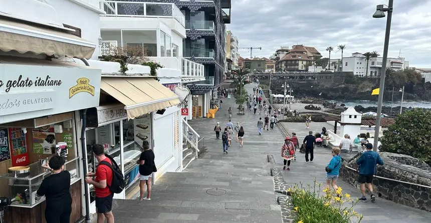 Imagen del Puerto de la Cruz, en Tenerife