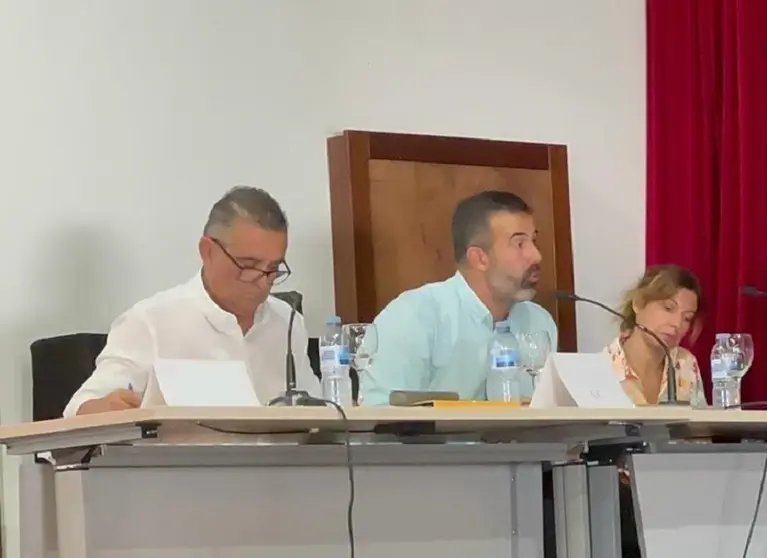 Concejales de CC en Yaiza.