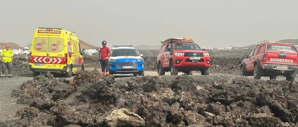 Equipos de seguridad desplazados hasta la zona.