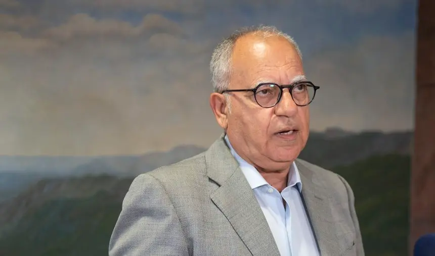 Casimiro Curbelo, presidente del Cabildo de La Gomera.