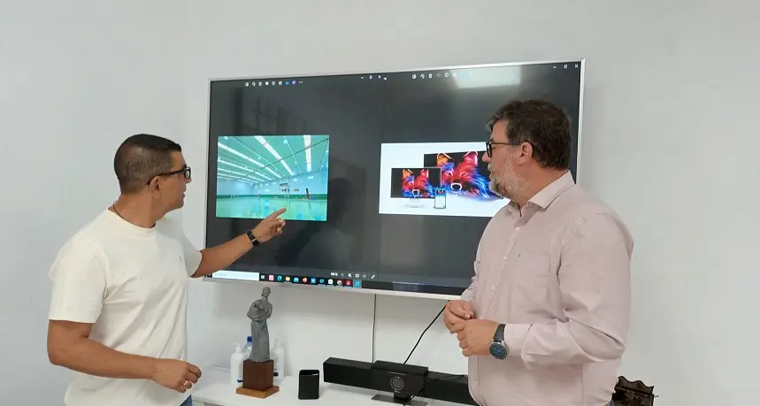 Instalación pantalla led San Bartolomé