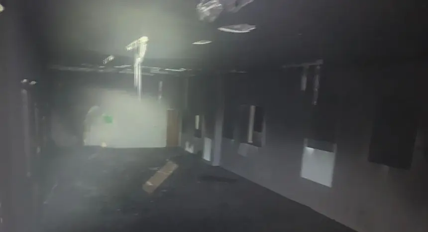 Uno de los incidentes provocados en el Centro de Menores.
