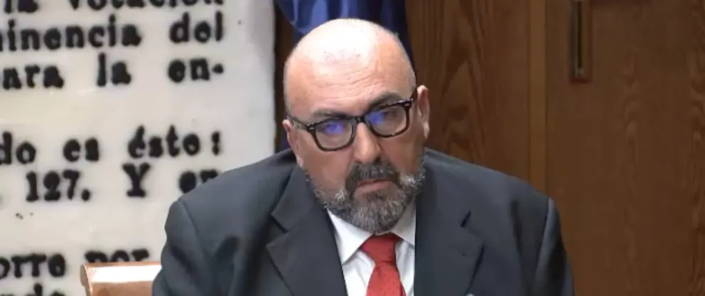 Koldo en la comisión de investigación del Senado.