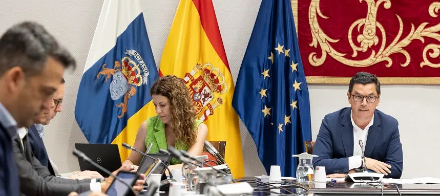 Pablo Rodríguez, consejero de Obras Públicas, Vivienda y Movilidad del Gobierno de Canarias.