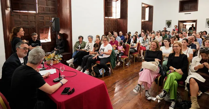 Acto de presentación de la Fiera del Libro.