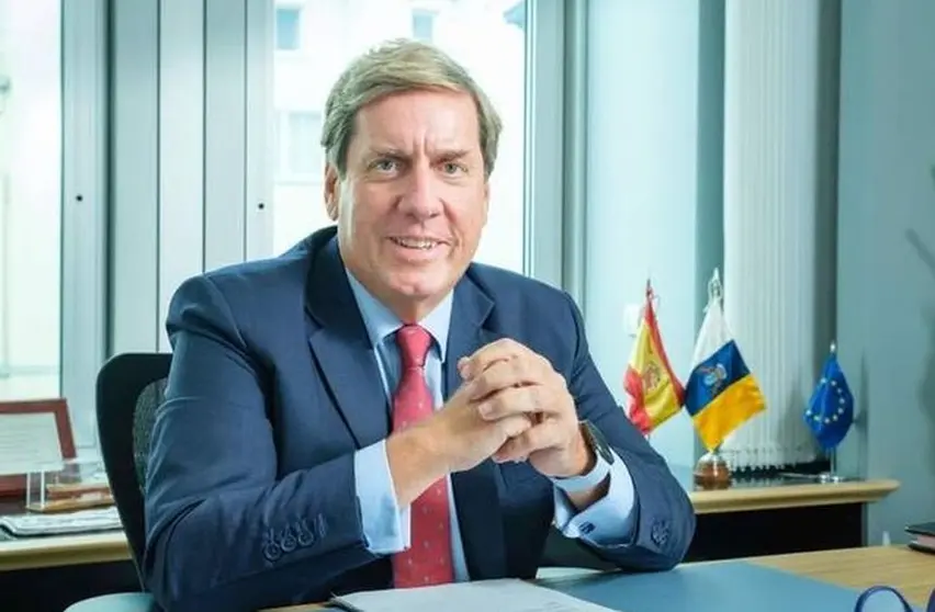 Gabriel Mato en su despacho del Europarlamento