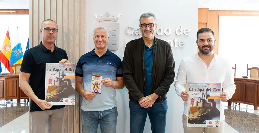 Presentación de la obra benéfica La Capa y el Rey.