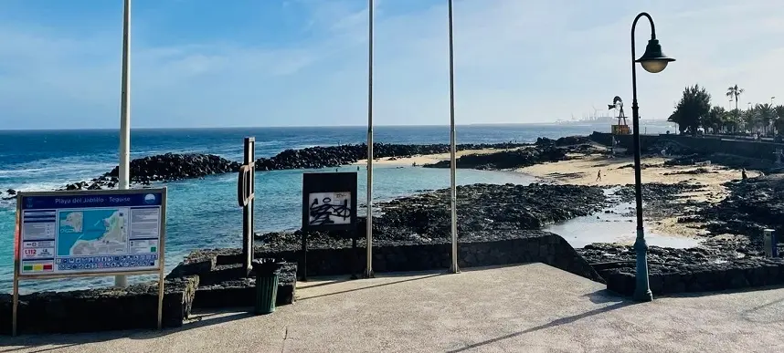 Playa de El Jablillo sin bandera azul