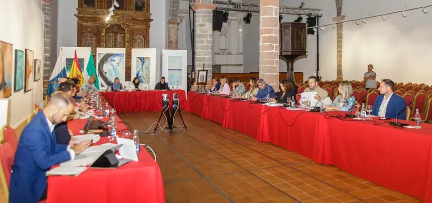 Imagen del pleno municipal.