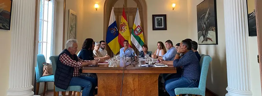 Pleno del Ayuntamiento de Haría.