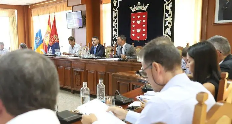 Imagen del Pleno del Cabildo de Lanzarote.