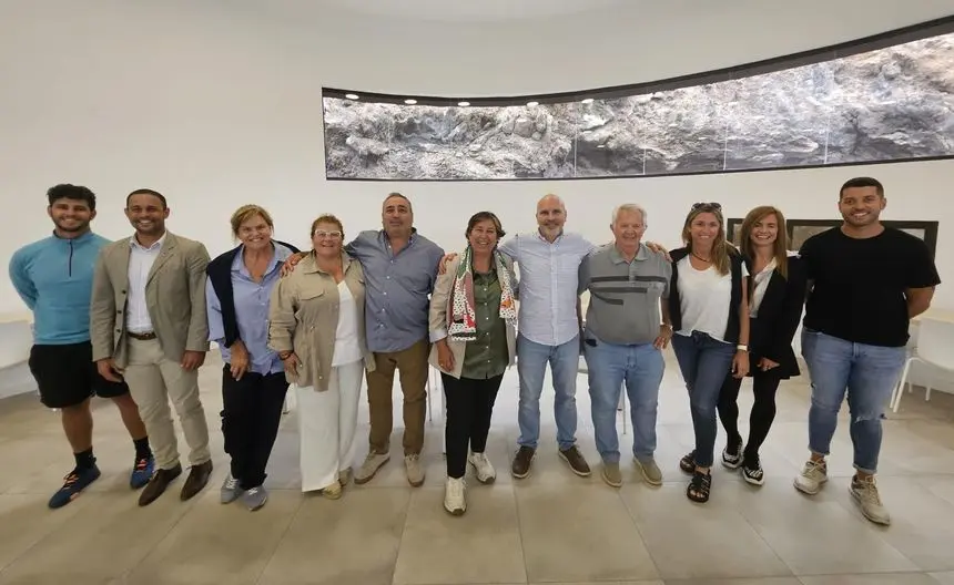 Imagen de los integrantes del nuevo Comité Local del PP en Teguise