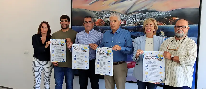Presentación del programa de actos por el Día de Canarias.