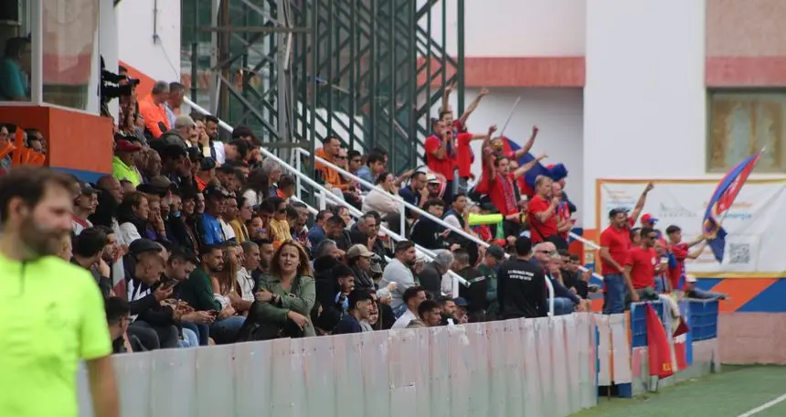 La afición rojilla se hizo sentir en el campo