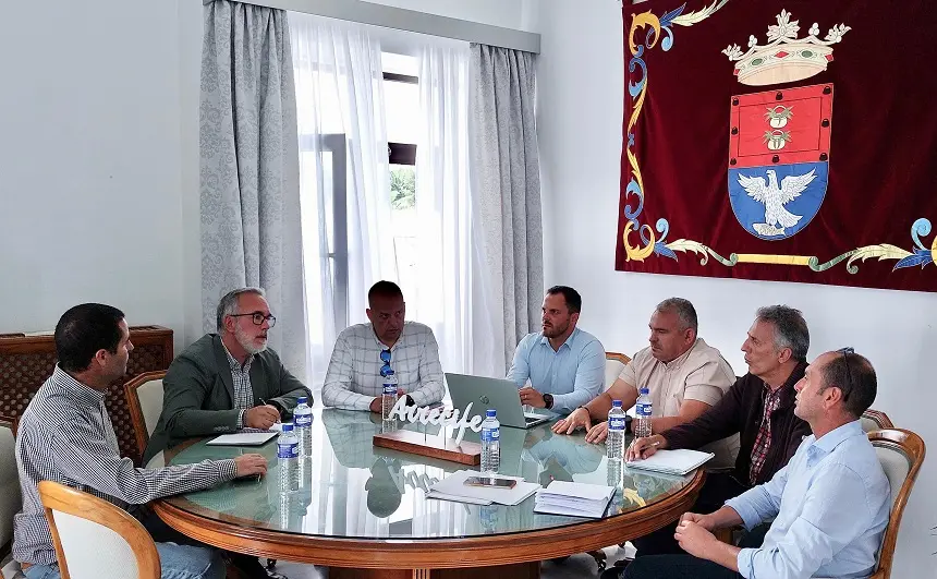 Reunión alcalde y concejal de Limpieza con Urbaser