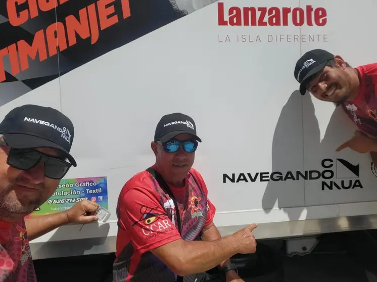 Equipo de Daniel Hernández desplazado hasta la Copa Ibérica.