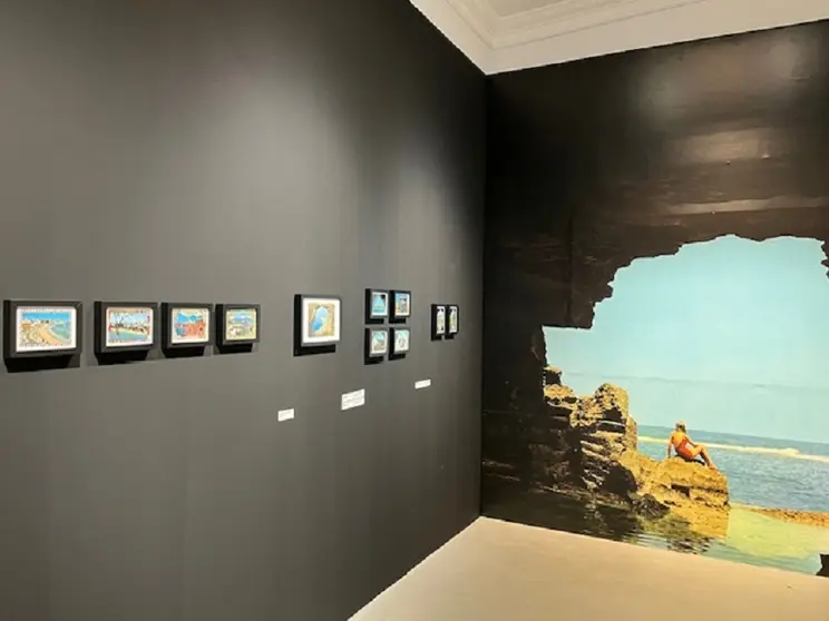 Exposición Diálogo de postales.