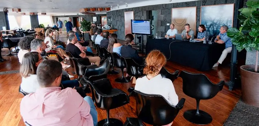 Imagen de la presentación que se realizó en el Castillo de San José
