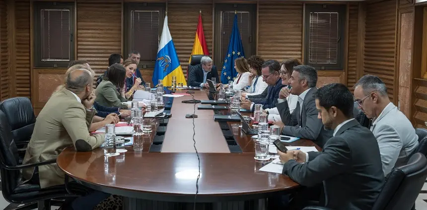 Imagen del Consejo de Gobierno de este lunes.