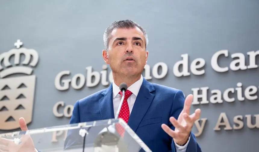 Manuel Domínguez en una reciente comparecencia ante los medios