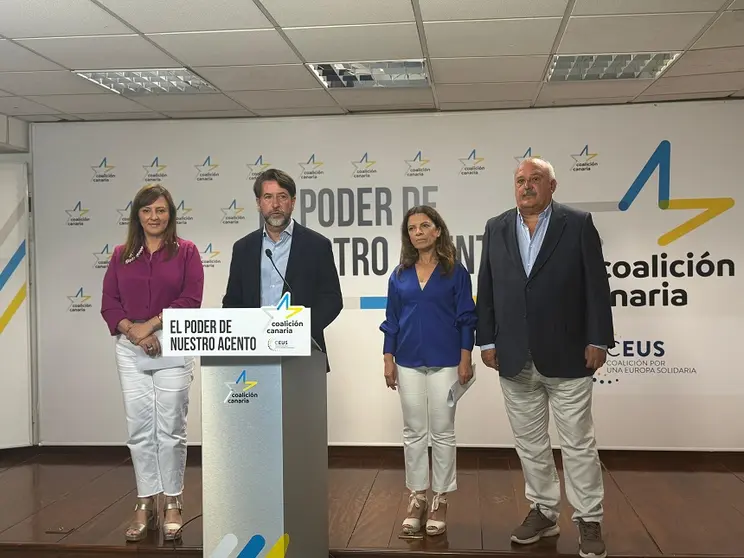 Carlos Alonso en una comparecencia ante los medios.