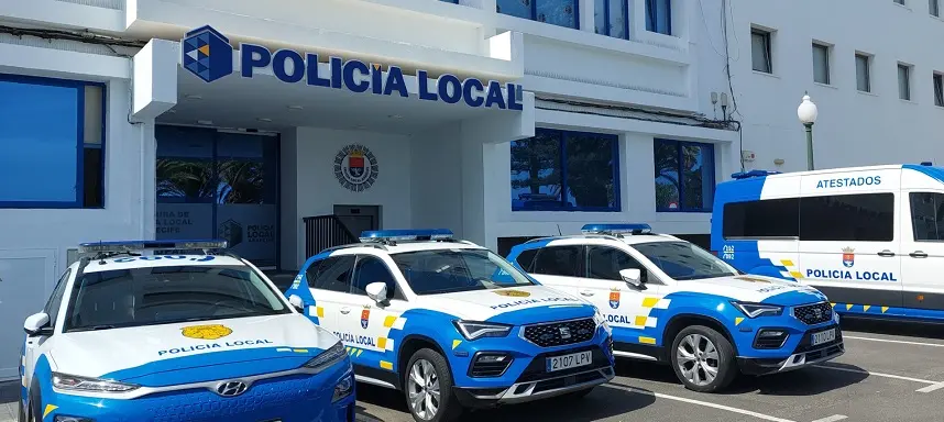 Sede la Policía Local de Arrecife.