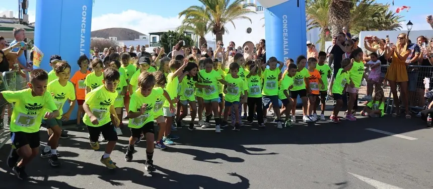 Salida de la WineRun Kids.